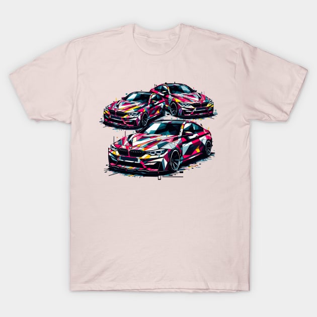 BMW M4 T-Shirt by Vehicles-Art